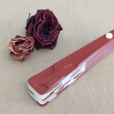 Quạt Cầm Tay - Họa Tiết Chấm Bi