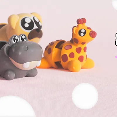 Mô hình Axolotl Fidget Clicker siêu cưng!!!