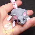 Mô hình đồ chơi chuột cử động linh hoạt (Articulated Rodent Toy) - Thumbnail 1
