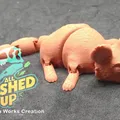 Mô hình đồ chơi chuột cử động linh hoạt (Articulated Rodent Toy) - Thumbnail 6