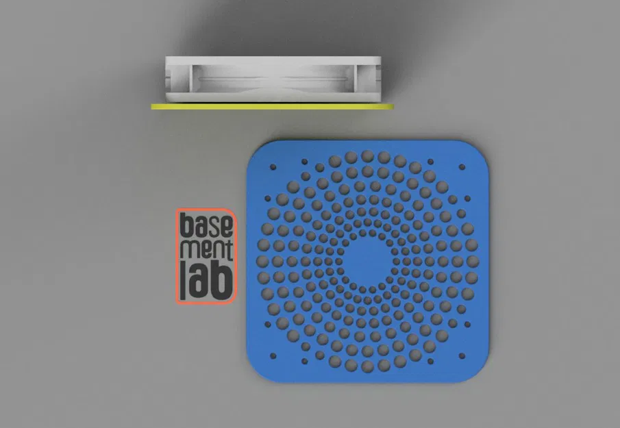 Nắp bảo vệ quạt 120mm cho vỏ máy tính/Rack/máy in 3D (ren M4 x12) - Image 2