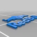 Logo Red Bull dùng để trang trí - Thumbnail 1