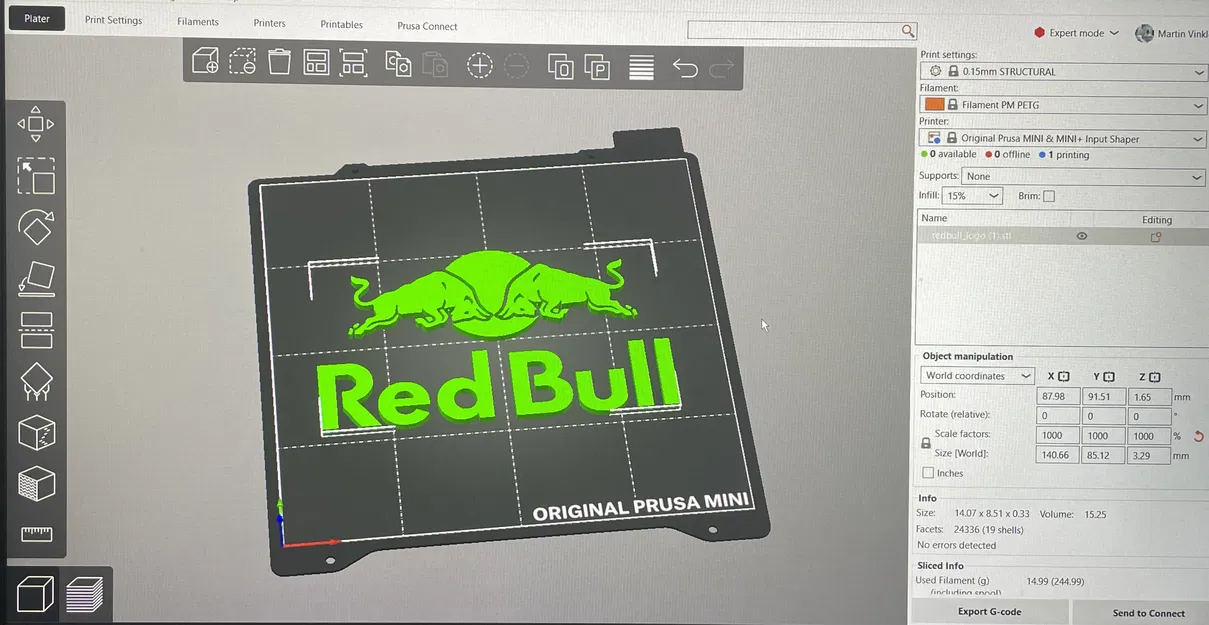 Logo Red Bull dùng để trang trí - Image 2