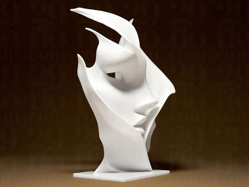 Mô hình Abstract Face (Khuôn mặt trừu tượng) - Image 3