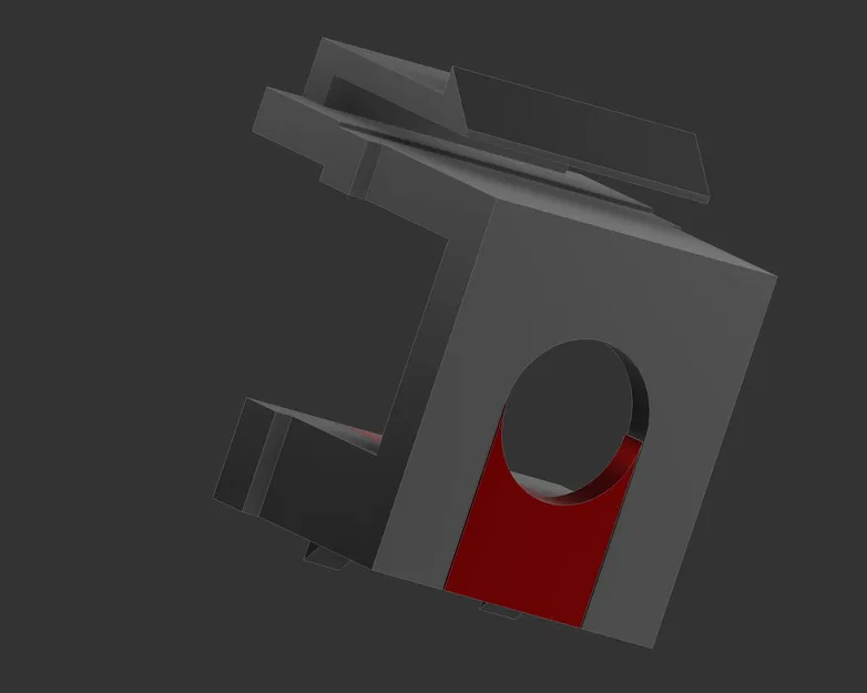 Keystone Blank Insert Pass-Through (Nắp che cổng Keystone) - Image 2