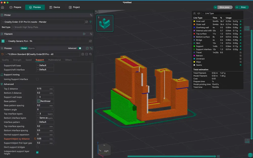 Keystone Blank Insert Pass-Through (Nắp che cổng Keystone) - Image 3