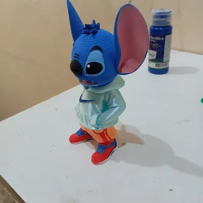 Mô hình Stich phong cách Urban Vibe độc đáo cho máy in 3D