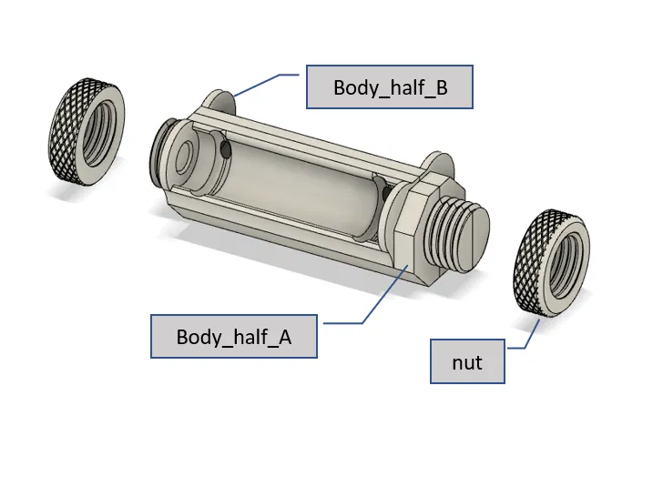 Giá đỡ cuộn nhựa con lăn kép (Không cần support!) - Image 3