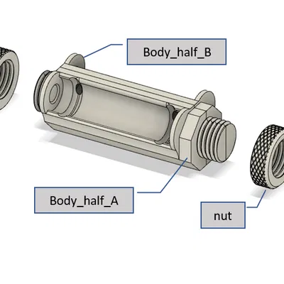 Giá đỡ cuộn nhựa con lăn kép (Không cần support!)