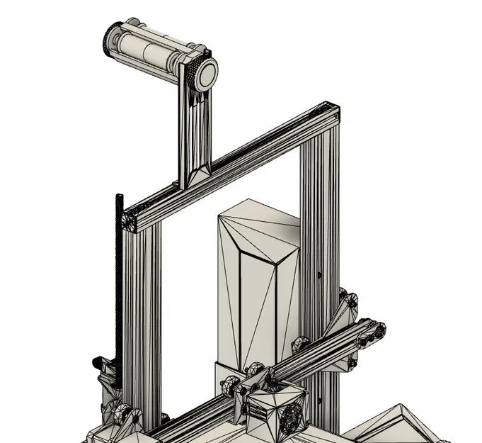 Giá đỡ cuộn nhựa con lăn kép (Không cần support!) - Image 5