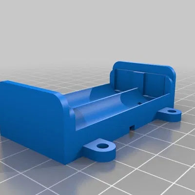 Hộp Đựng Pin AA Dùng Tiếp Điểm Lò Xo Có Thể Tùy Chỉnh