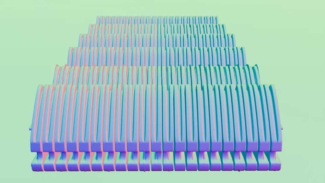 Quạt cầm tay - In liền khối (Hand Fan - Print in place) - Image 3