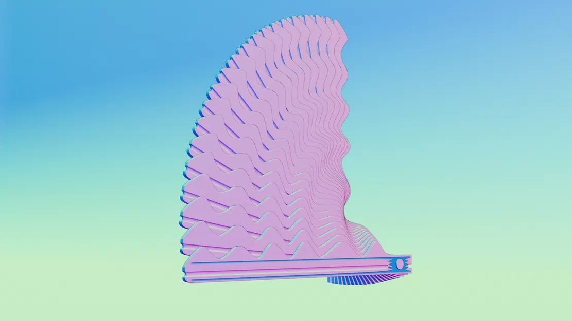 Quạt cầm tay - In liền khối (Hand Fan - Print in place) - Image 7