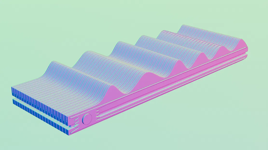 Quạt cầm tay - In liền khối (Hand Fan - Print in place) - Image 8