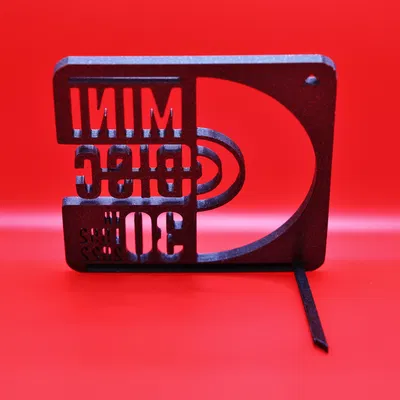 Mô hình trang trí kỷ niệm 30 năm MiniDisc (3D Print)