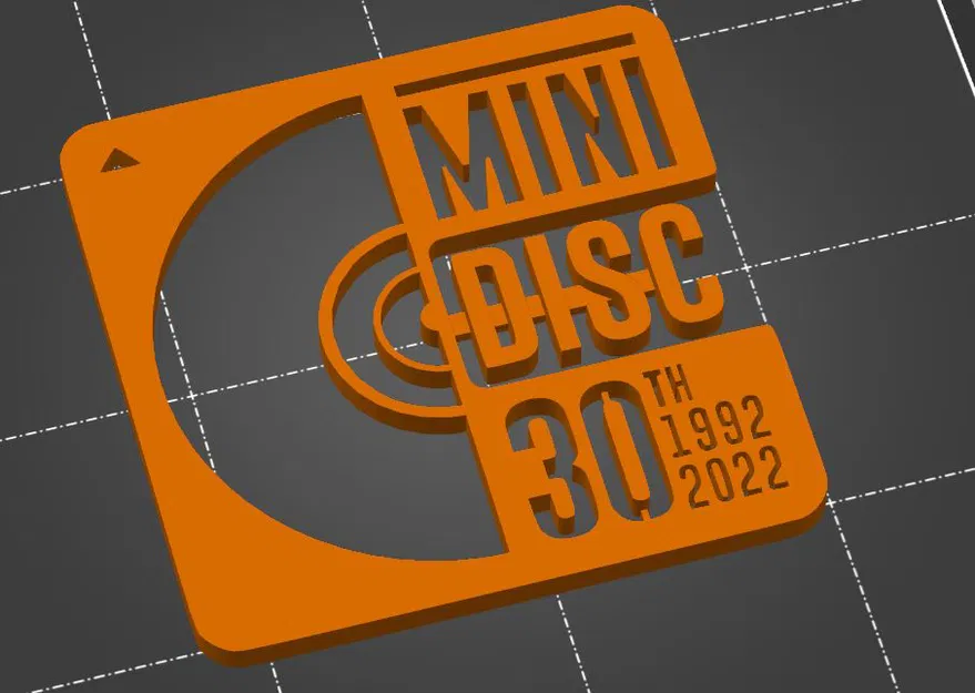 Mô hình trang trí kỷ niệm 30 năm MiniDisc (3D Print) - Image 4