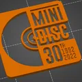 Mô hình trang trí kỷ niệm 30 năm MiniDisc (3D Print) - Thumbnail 4