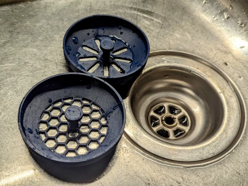 Lưới Lọc Rác Bồn Rửa Chén Tự In 3D Tiện Dụng Cho Mọi Nhà - Image 1