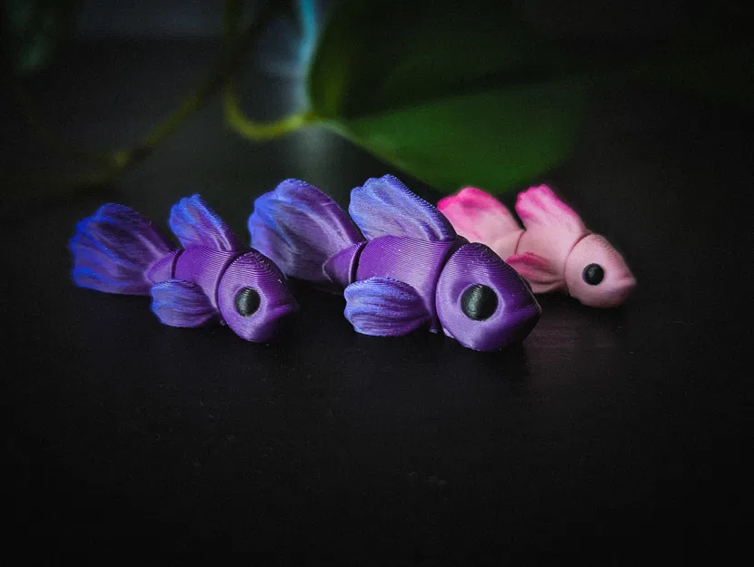 Mô hình Cá Betta Flexi (Flexi Betta Fish) - Image 1