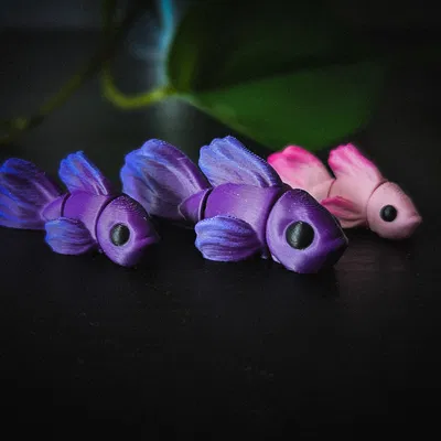 Mô hình Cá Betta Flexi (Flexi Betta Fish)