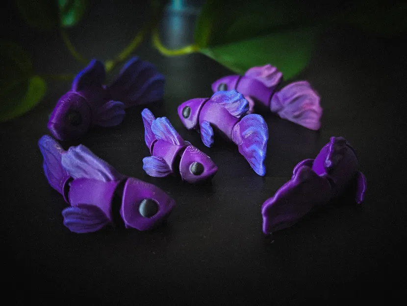 Mô hình Cá Betta Flexi (Flexi Betta Fish) - Image 2