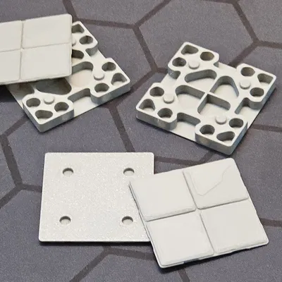 (Đã cũ) Masterful Dungeon Tiles v1 - Gạch hầm ngục mô-đun 2x2 cho D&D và RPG