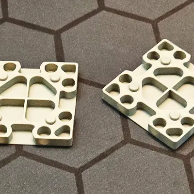 (Đã cũ) Masterful Dungeon Tiles v1 - Gạch hầm ngục mô-đun 2x2 cho D&D và RPG