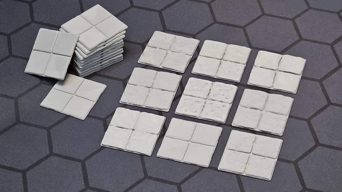 (Đã cũ) Masterful Dungeon Tiles v1 - Gạch hầm ngục mô-đun 2x2 cho D&D và RPG - Image 5