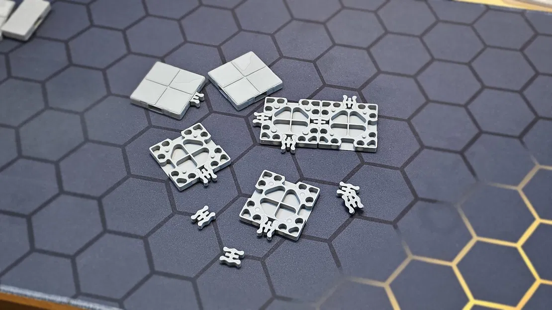 (Đã cũ) Masterful Dungeon Tiles v1 - Gạch hầm ngục mô-đun 2x2 cho D&D và RPG - Image 9