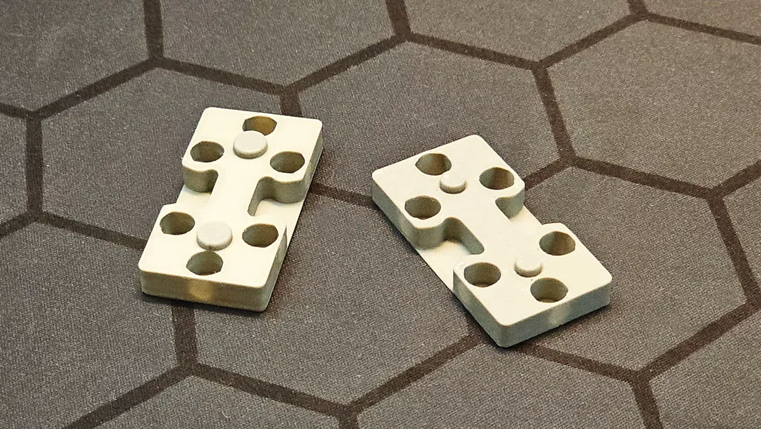 (Đã lỗi thời) Masterful Dungeon Tiles v1 – Tile hầm ngục 2x1 mô-đun có thể thay thế mặt trên - Image 2