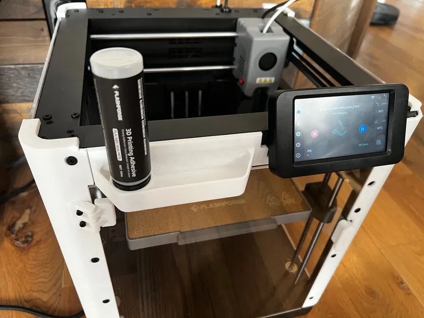 Kệ gắn Enclosure DIY cho AD5M kèm giá đỡ chai keo - Image 1