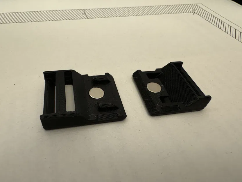 Khóa nam châm cho dây đeo 20 mm - Image 2