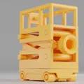 Print-in-Place Scissor Lift (Bàn nâng cắt kéo in nguyên khối không cần support!) - Thumbnail 5