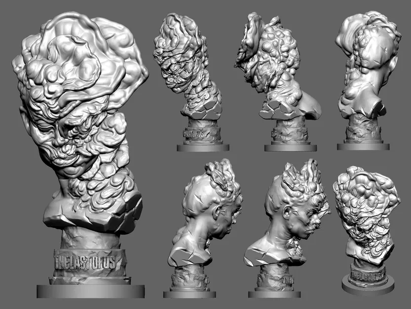 Tượng bán thân Clicker - The Last of Us I - Image 5