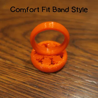 Nhẫn Xoay Bánh Răng Hành Tinh (Planetary Gear Fidget Ring)