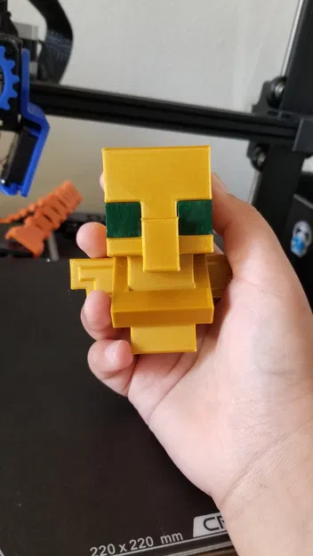 Mô hình Minecraft Totem of Undying (Không cần AMS) - Image 4