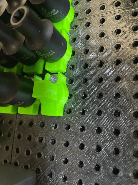 Bộ giá đỡ đầu khẩu Tool Grid 1/4 inch, 3/8 inch và 1/2 inch - Image 1