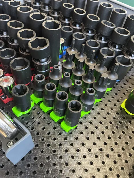 Bộ giá đỡ đầu khẩu Tool Grid 1/4 inch, 3/8 inch và 1/2 inch - Image 2