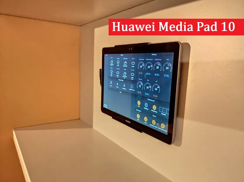 Giá treo tường cho Huawei Mediapad T3 10 inch - Thiết kế 3D tiện dụng - Image 1