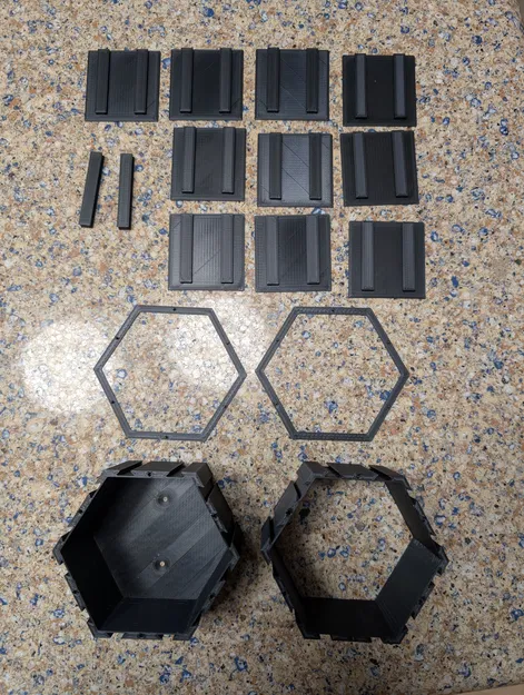 Kệ Lục Giác Trưng Bày Ly Shot - Image 4