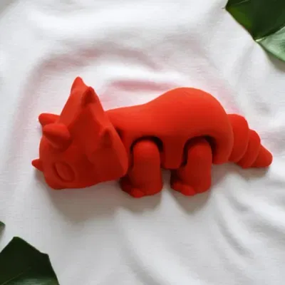 Mô hình Flexi Triceratops linh hoạt