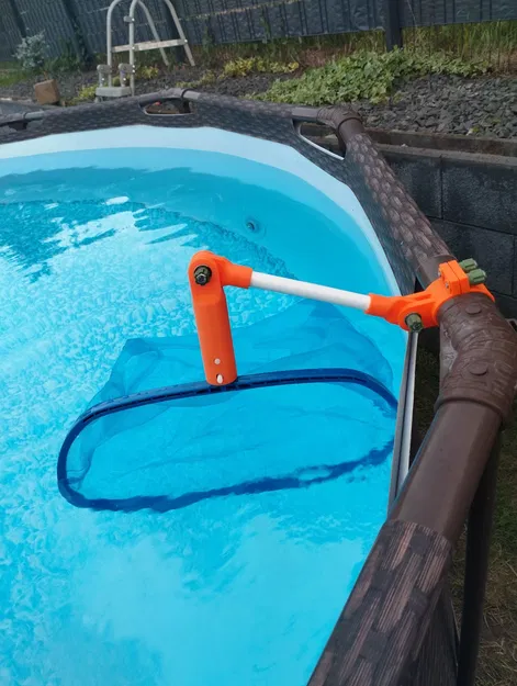 Tay cầm Skimmer cho hồ bơi Bestway - điều chỉnh độ cao không cần dụng cụ - Image 1