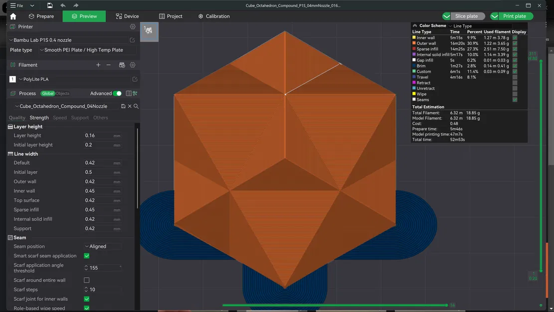 Phức hợp Cube-Octahedron (Khối lập phương và Bát diện) - Image 7