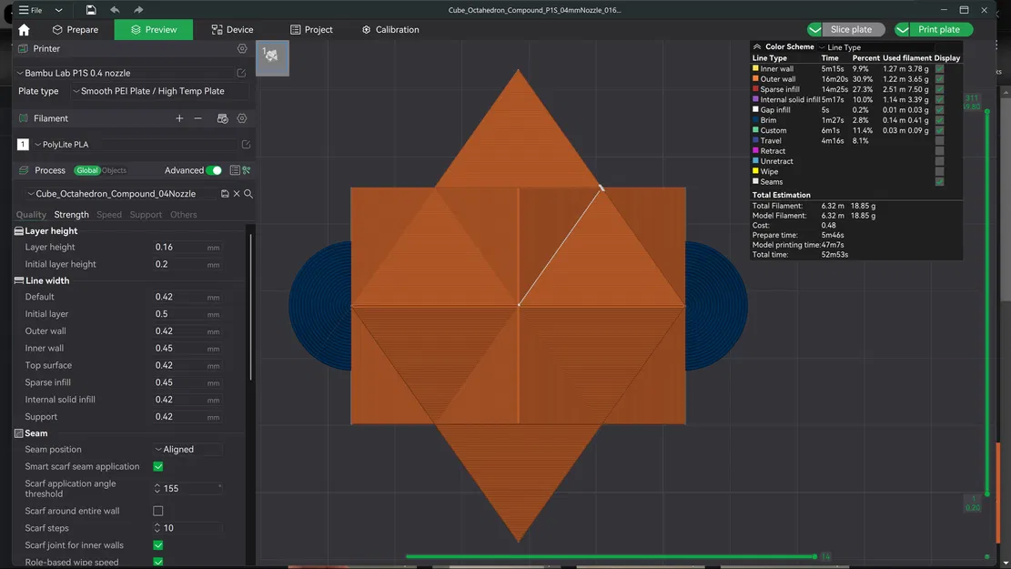 Phức hợp Cube-Octahedron (Khối lập phương và Bát diện) - Image 8
