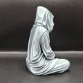 Mysterious Meditator — Mô hình 3D nhân vật mặc áo choàng bí ẩn - Thumbnail 2