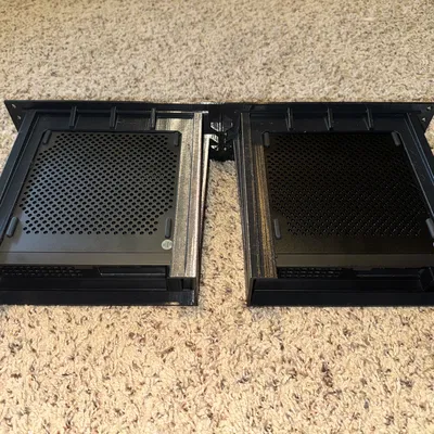 Khung Rack 2U kép cho Minisforum MS-01, MS-A2, MS-R1