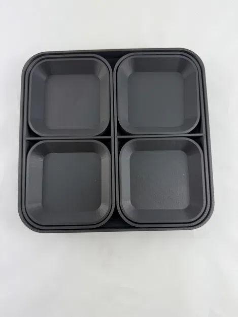 Hệ thống khay mô-đun cho Board Game (Khay nhỏ, lớn & khay xí ngầu kèm nắp) - Image 2