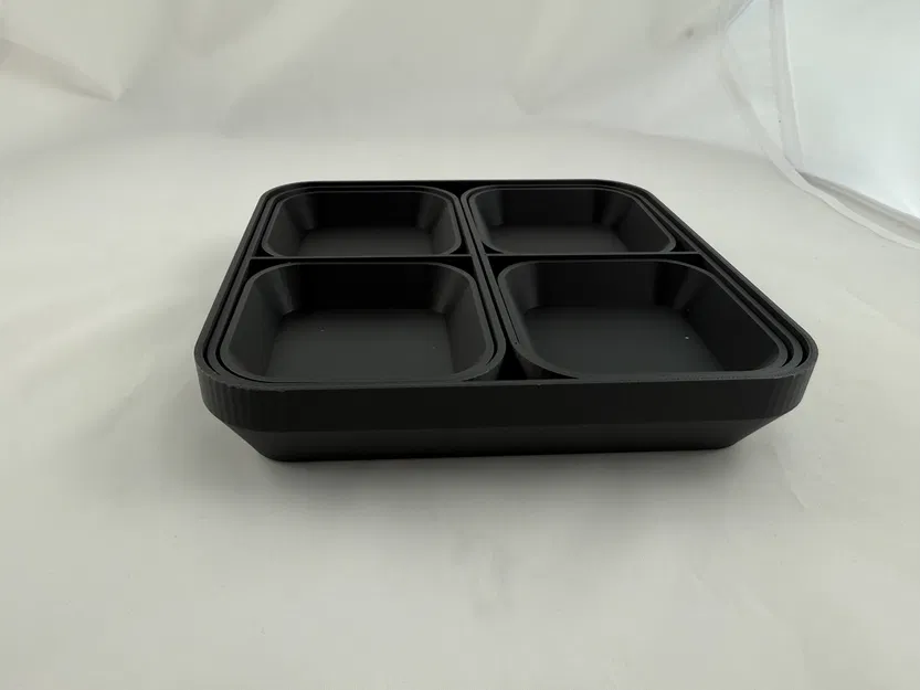 Hệ thống khay mô-đun cho Board Game (Khay nhỏ, lớn & khay xí ngầu kèm nắp) - Image 3