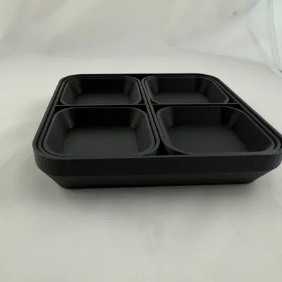 Hệ thống khay mô-đun cho Board Game (Khay nhỏ, lớn & khay xí ngầu kèm nắp)