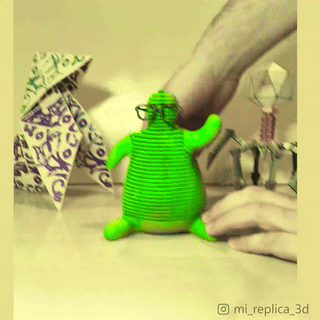 Flubber Spring & Flexi - Mô hình đồ chơi khớp nối linh hoạt, in nguyên khối - Thumbnail 2